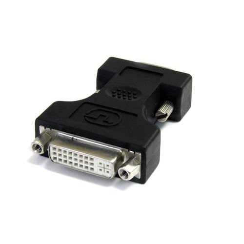 DVI to VGA Cable Adapter - Black - F/M - Achat / Vente sur grosbill-pro.com - 0