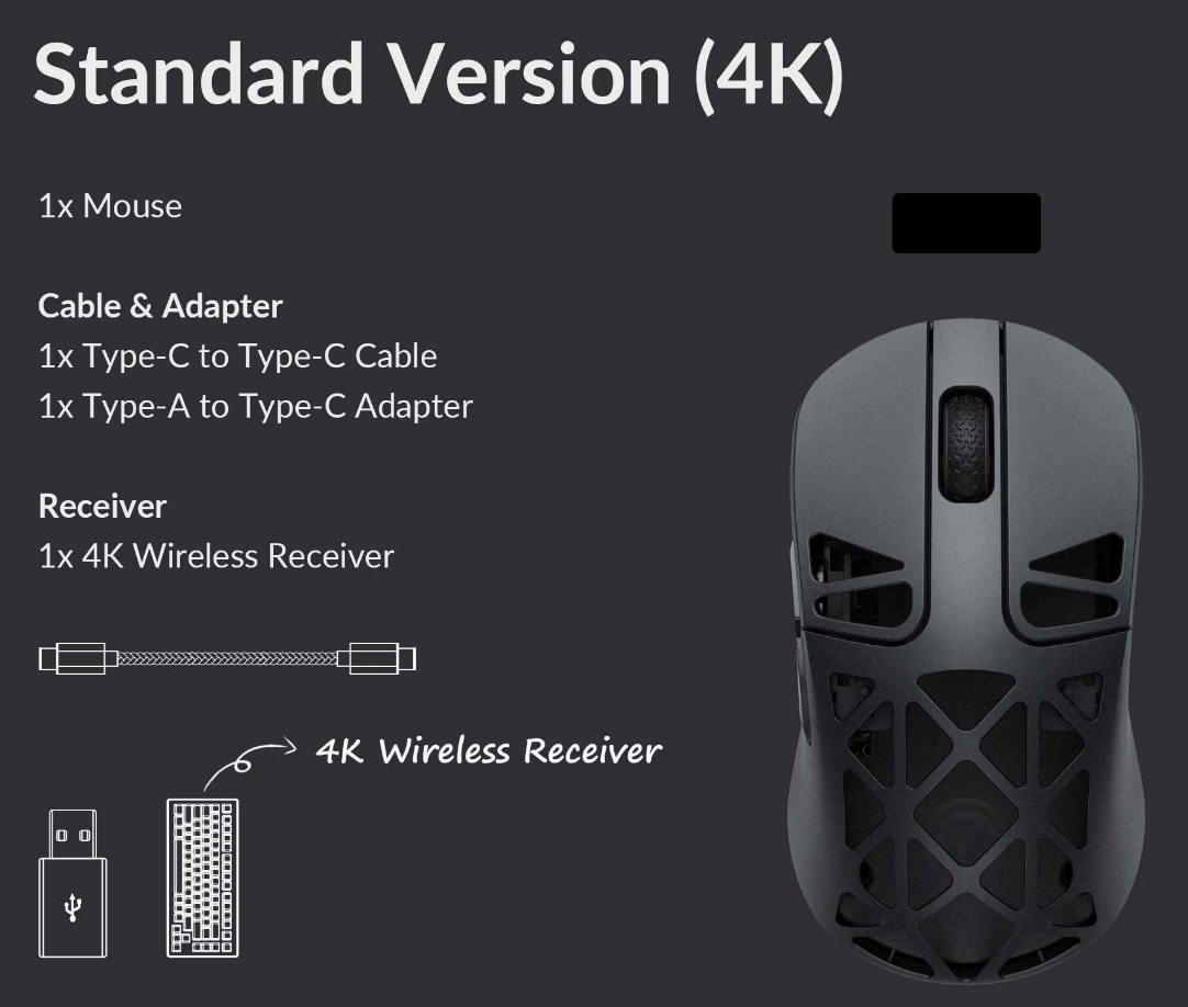 Keychron M3 Mini 4000Hz Wireless - Souris PC Keychron - 11