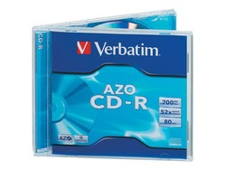 Grosbill Consommable stockage Verbatim AZO Crystal - CD-R x 10 - 700 Mo