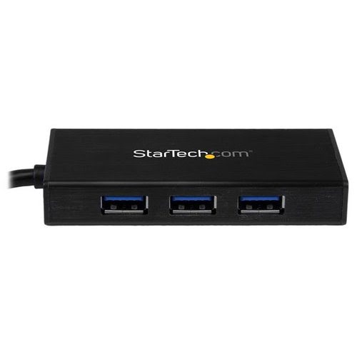 Portable USB 3.0 Hub w/Gigabit Ethernet - Achat / Vente sur grosbill-pro.com - 1