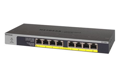 8PT POE/POE+GIGABIT UNMANAGED SWCH - Achat / Vente sur grosbill-pro.com - 3