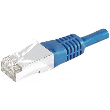 Cordon Cat.6A S/FTP Bleu - 2m - Connectique réseau - grosbill-pro.com - 0