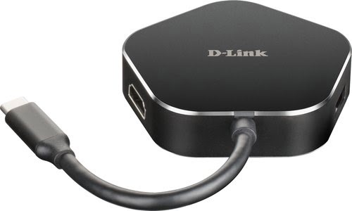 Grosbill Carte réseau D-Link 4-in-1 USB-C Hub HDMI Power Delivery