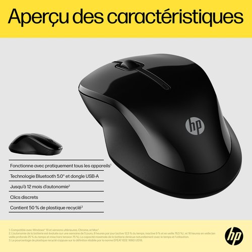 HP 250 Dual Wireless Mouse - Achat / Vente sur grosbill-pro.com - 6