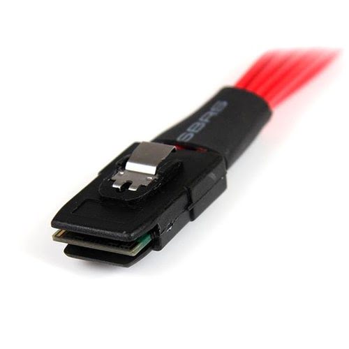 SAS Cable SFF-8087 to 4x Latching SATA - Achat / Vente sur grosbill-pro.com - 1