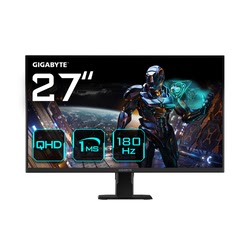 Grosbill Ecran PC Gigabyte GS27QA 27" QHD/180Hz/Fast-IPS/1ms/HDR/FreeSync-Seconde Vie-Très Bon Etat