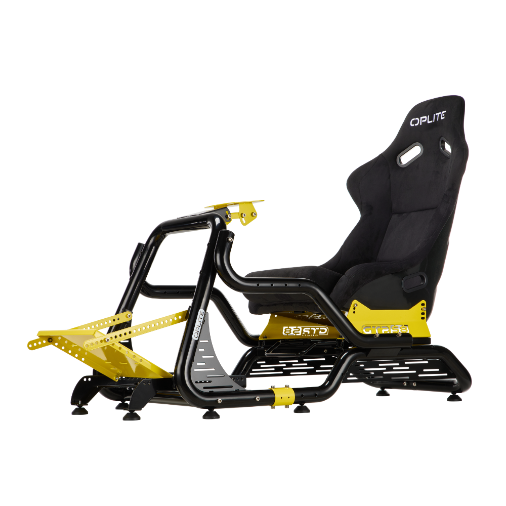 OPLITE GTR S8 Elite Force - Jaune (OP-GTR-EFY(S8)) - Achat / Vente Chassis Simracing sur grosbill-pro.com - 1