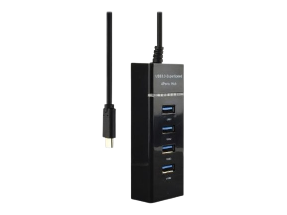 MCL Samar USB-C 4 ports USB 3.0 - Hub MCL Samar - grosbill-pro.com - 2