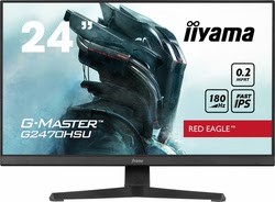 Grosbill Ecran PC Iiyama G2470HSU-B6 23.8" FHD/180Hz/Fast IPS/0.2ms/HP