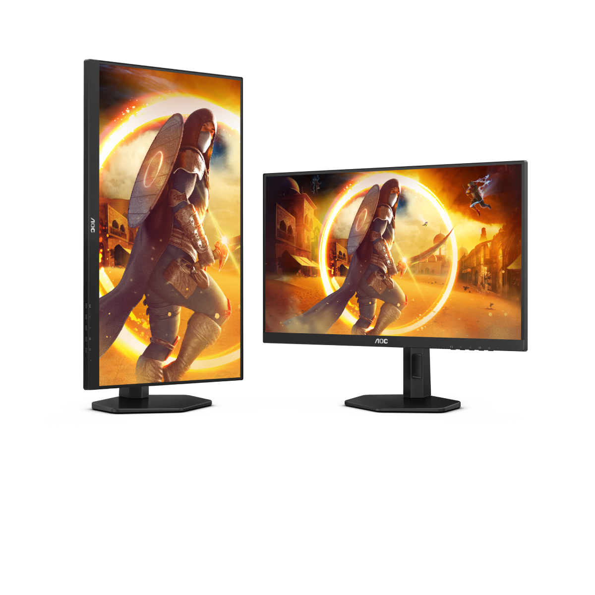 2 x Q27G4X - 27" QHD 180Hz Fast-IPS 0.5ms Pivot Adaptive Sync