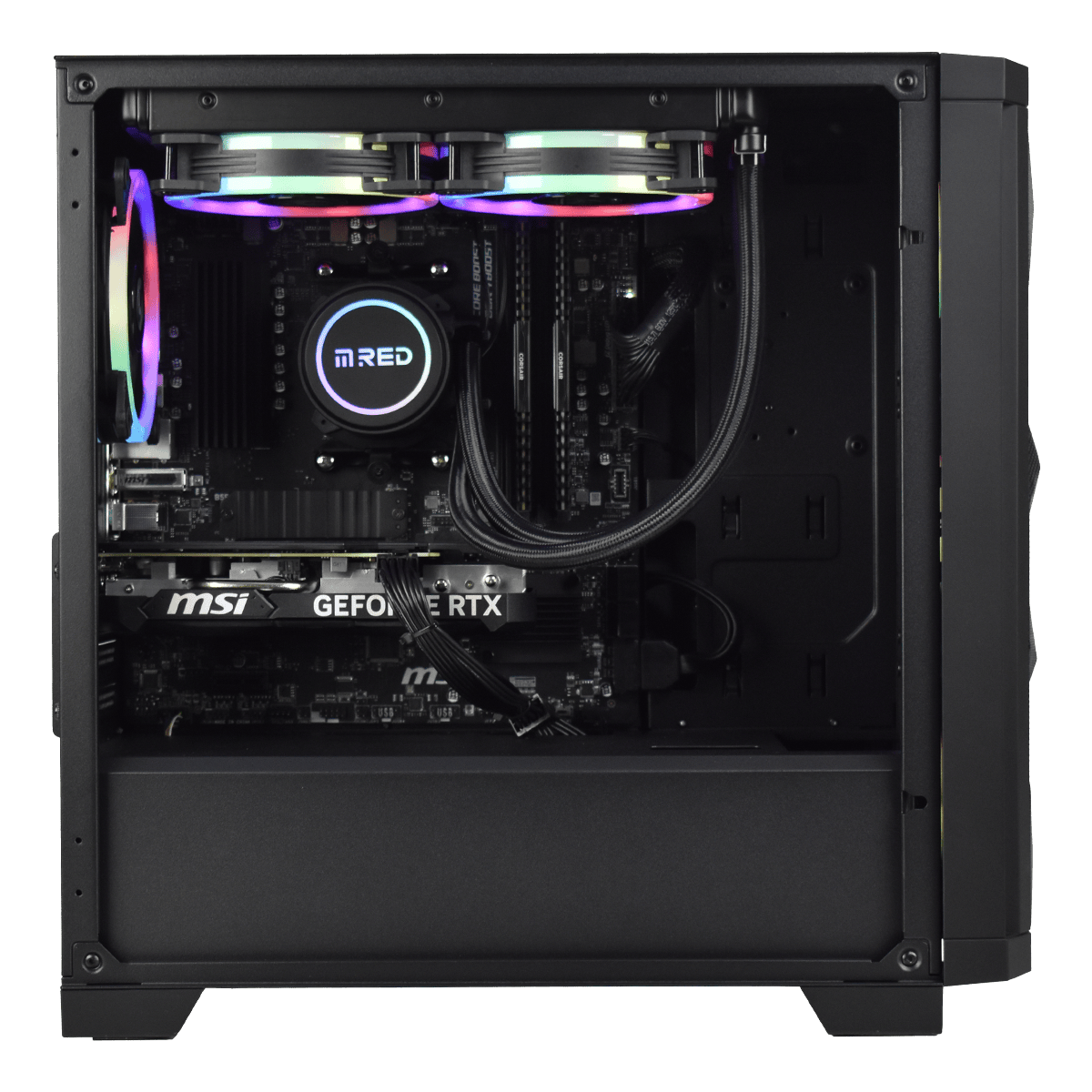 Grosbill Pro SAVAGE - R5-5500/RTX 4060 Ti/16Go/500go - Achat / Vente PC Fixe sur grosbill-pro.com - 1