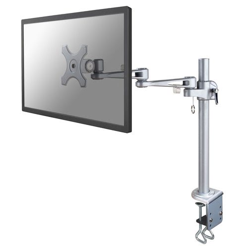 Grosbill Accessoire écran NewStar Desk Mount 10-30" Clamp FullMotion SILVR