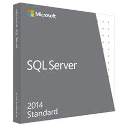 Microsoft SQL Serveur 2014 Standard - 1 serveur + 10 clients - Logiciel système exploitation - 0