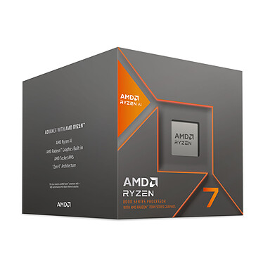 AMD Ryzen 7 8700F - 5GHz - Processeur AMD - grosbill-pro.com - 0