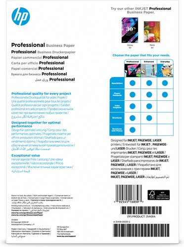 HP Prof Biz Gls 180g A4 150sh FSC Paper - Achat / Vente sur grosbill-pro.com - 2