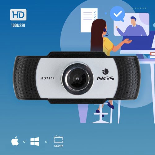 720P HD WEBCAM USB 1280X720 - Achat / Vente sur grosbill-pro.com - 5