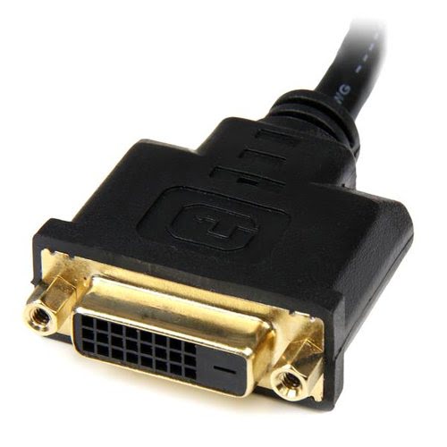 HDMI to DVI-D Video Cable Adapter - M/F - Achat / Vente sur grosbill-pro.com - 2