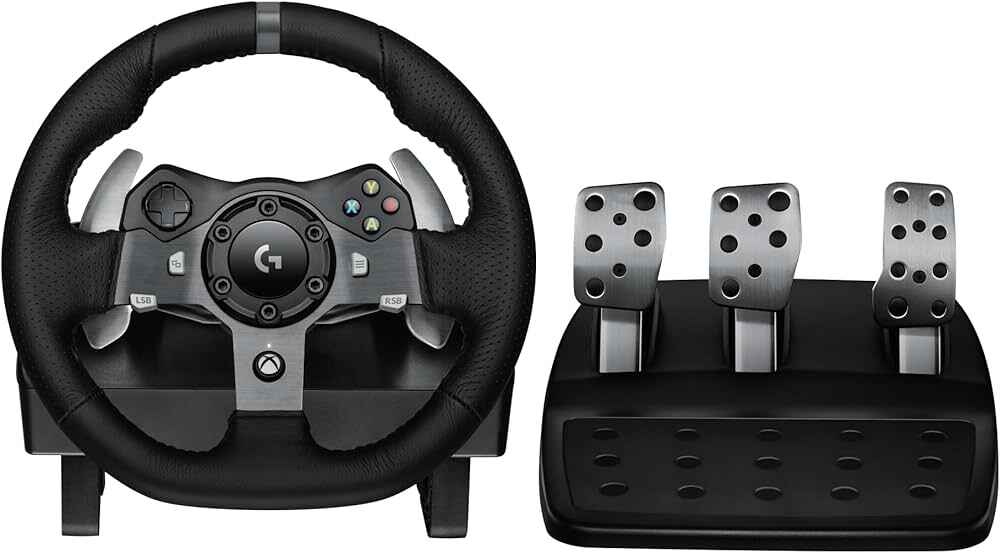 Logitech Volant G920 + Moniteur Gigabyte G32Q (941-000123 / G32QC A-EK3) - Achat / Vente Pack Simracing sur grosbill-pro.com - 1