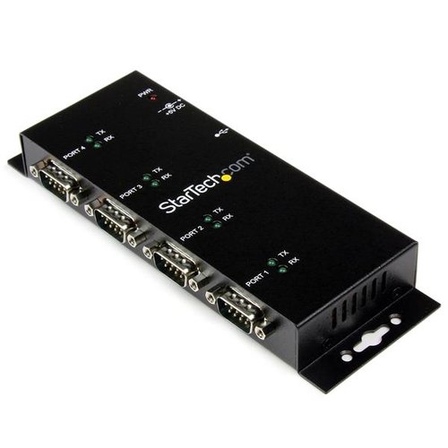 4 Port USB to DB9 RS232 Serial Adapter - Achat / Vente sur grosbill-pro.com - 0