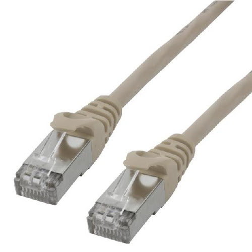 Eco patch cable Cat 6 F/UTP - 0.5m grey - Achat / Vente sur grosbill-pro.com - 0