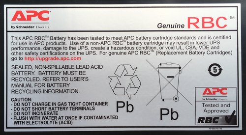 APC Replacement Battery Cartridge #2 - Achat / Vente sur grosbill-pro.com - 1