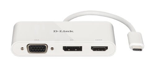 3-in-1 USB-C HDMI/VGA/DisplayPort - Achat / Vente sur grosbill-pro.com - 1