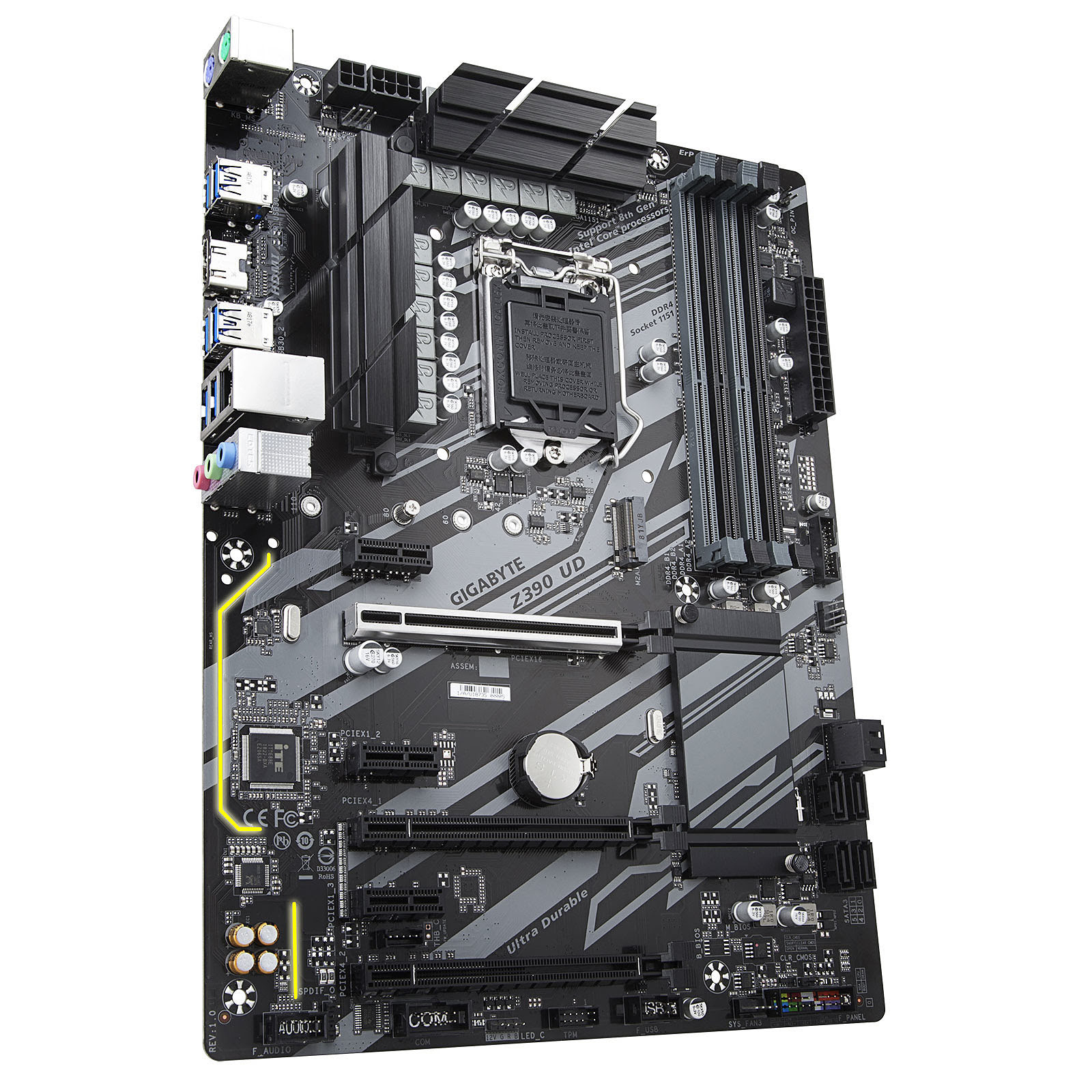 Gigabyte Z390 UD ATX  - Carte mère Gigabyte - grosbill-pro.com - 3