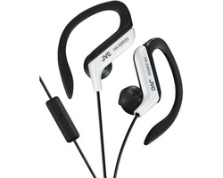 Ecouteurs sport intra-auriculaires JVC HA-EBR25-W , arceau auriculaire blanc