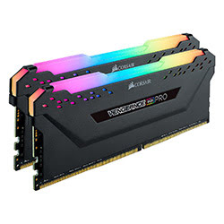 image produit Corsair Vengeance RGB Pro 32Go (2x16Go) DDR4 3600MHz Grosbill