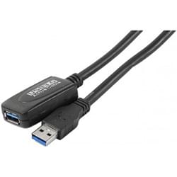 Câble USB3.0 rallonge Mâle-Femelle 5 m. (ampli) - Connectique PC - 0