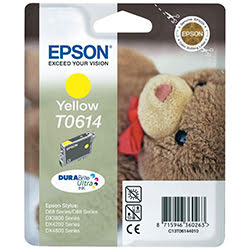 Grosbill Consommable imprimante Epson Cartouche d'encre T0614 Yellow D88