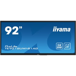 Grosbill Affichage collaboratif Iiyama TE9218UWI-B1AG 92" Tact 5K/VA/21:9/USB-C/RJ45/Wifi