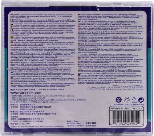 DVD-RW/4.7GB 4x AdvAZO JewelCase 5pk - Achat / Vente sur grosbill-pro.com - 2