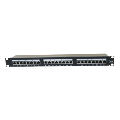 Grosbill Pro Panneau 19" 1U 24 PORTS CAT6 STP  - Accessoire boîtier - 0