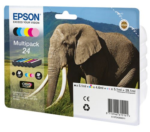 Ink/24 Elephant CLcMLmYK SEC - Achat / Vente sur grosbill-pro.com - 1