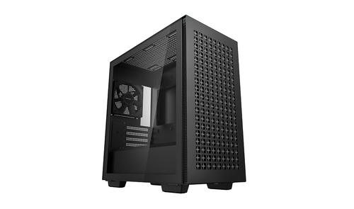 Grosbill Boîtier PC Deepcool CH370 - MT/Sans Alim/Micro-ATX - Noir