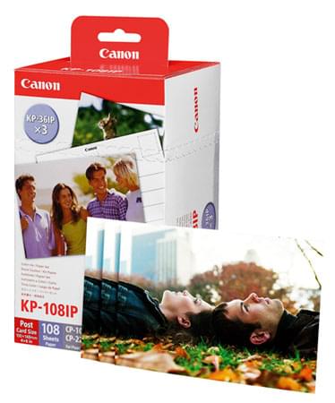 Cartouche Kit Couleur KP-108IN - 3115B001 pour imprimante  Canon - 0