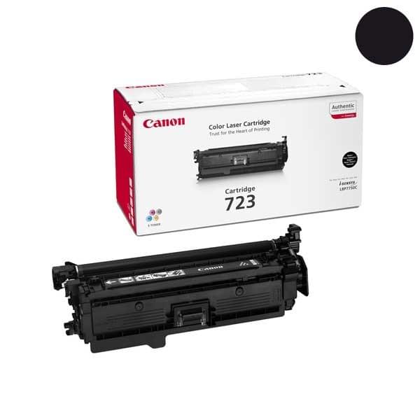 Toner CRG 723 BK 5000p - 2644B002 pour imprimante Laser Canon - 0