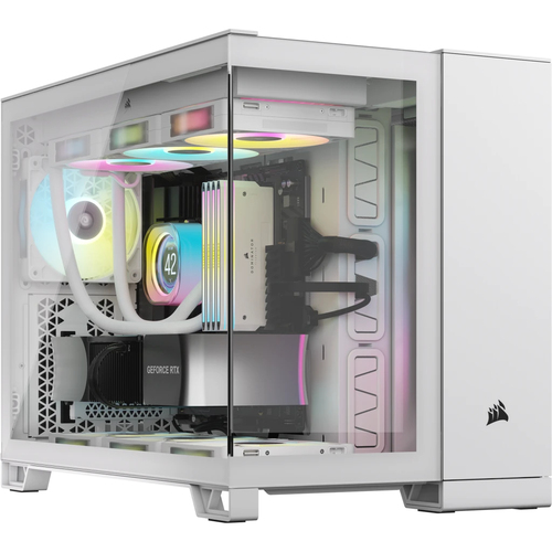 Corsair MT/SansAlim/ATX Blanc - Boîtier PC Corsair - grosbill-pro.com - 2