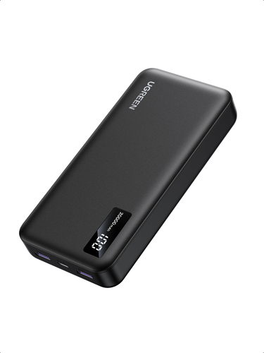 Batterie externe USB-C+2 USB-A/20000mAh/20W/Noir - Connectique PC/Téléphonie  - 0