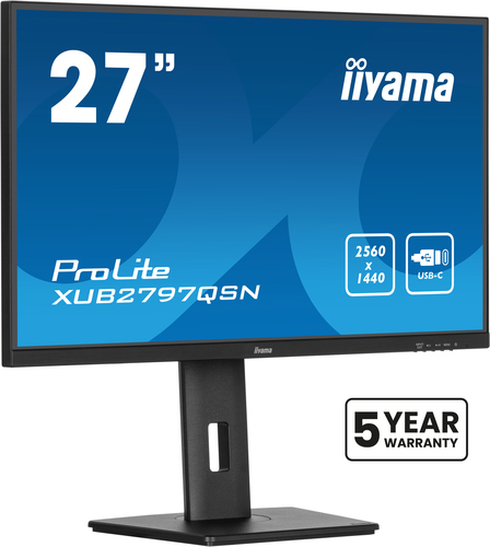 Iiyama 27"  XUB2797QSN-B2 - Ecran PC Iiyama - grosbill-pro.com - 12