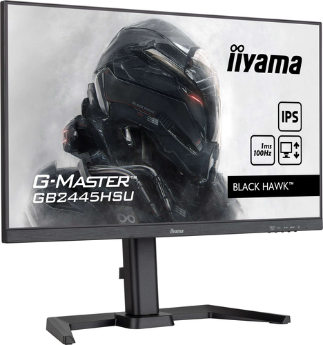 Iiyama 24"  GB2445HSU-B2 - Ecran PC Iiyama - grosbill-pro.com - 2