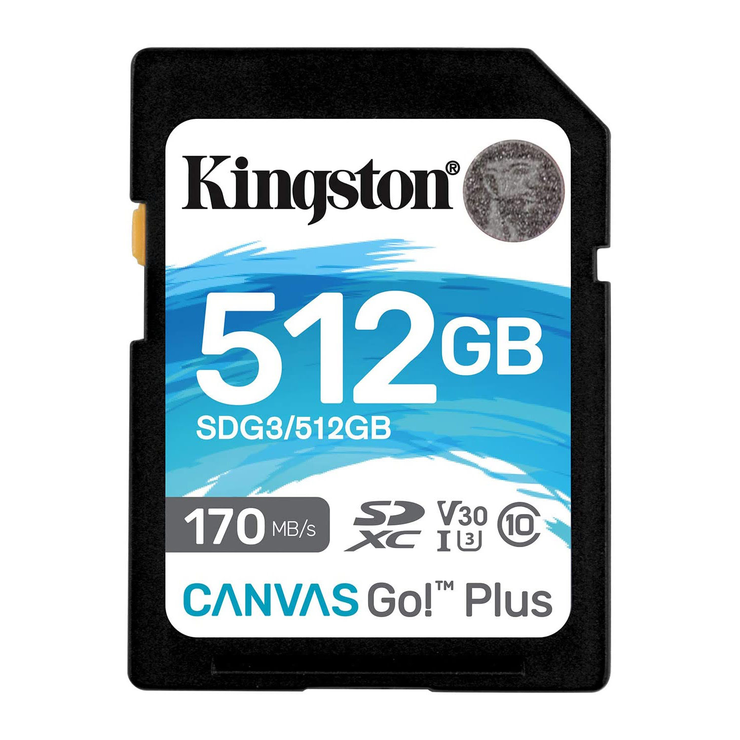 Kingston SDXC UHS-I U3 C10 V30 512Go - SDG3/512GB - Carte mémoire - 0