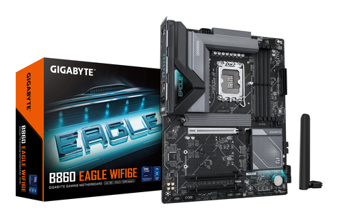 Grosbill Carte mère Gigabyte B860 EAGLE WIFI6E - B860/LGA1851/DDR5/ATX