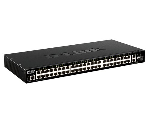 Grosbill Switch D-Link DGS-1520-52 - 2 (ports)/10 Gigabit/Sans POE/Empilable/Manageable