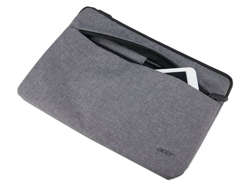 Protect Sleeve 11.6" Gray w/pocket (NP.BAG1A.296) - Achat / Vente sur grosbill-pro.com - 1