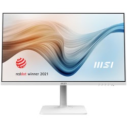 Grosbill Ecran PC MSI MD272QXPW 27" QHD/100Hz/IPS/1ms/USB-C BLANC  