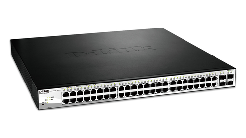 48 Ports PoE+ Gigabit + 4 Ports SFP 