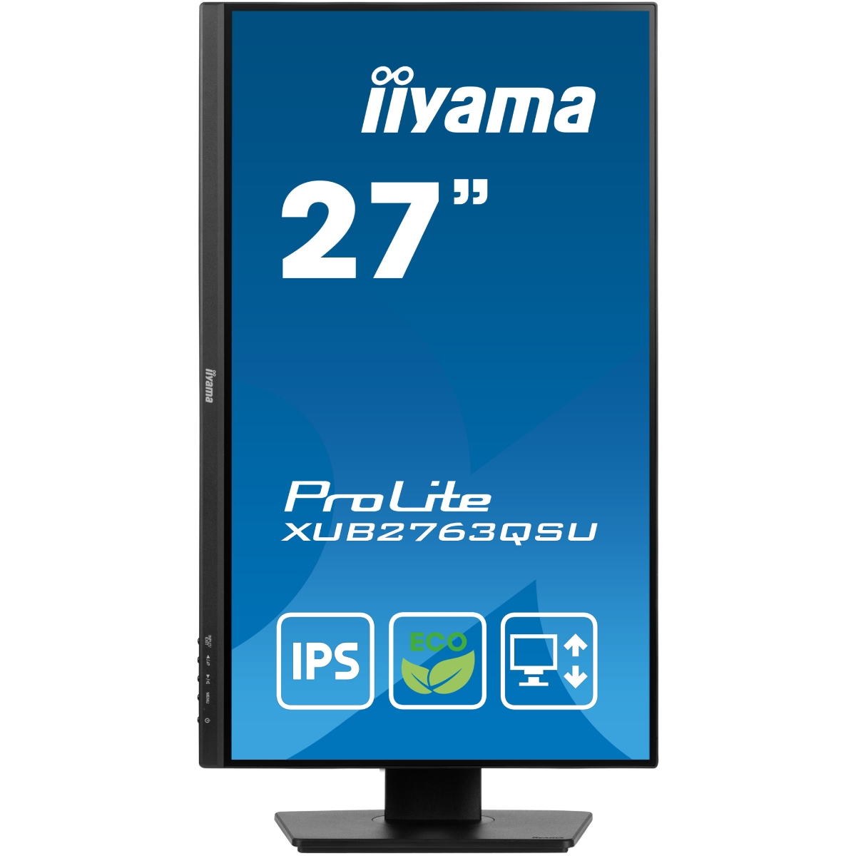 Iiyama 27"  XUB2763QSU-B1 - Ecran PC Iiyama - grosbill-pro.com - 1