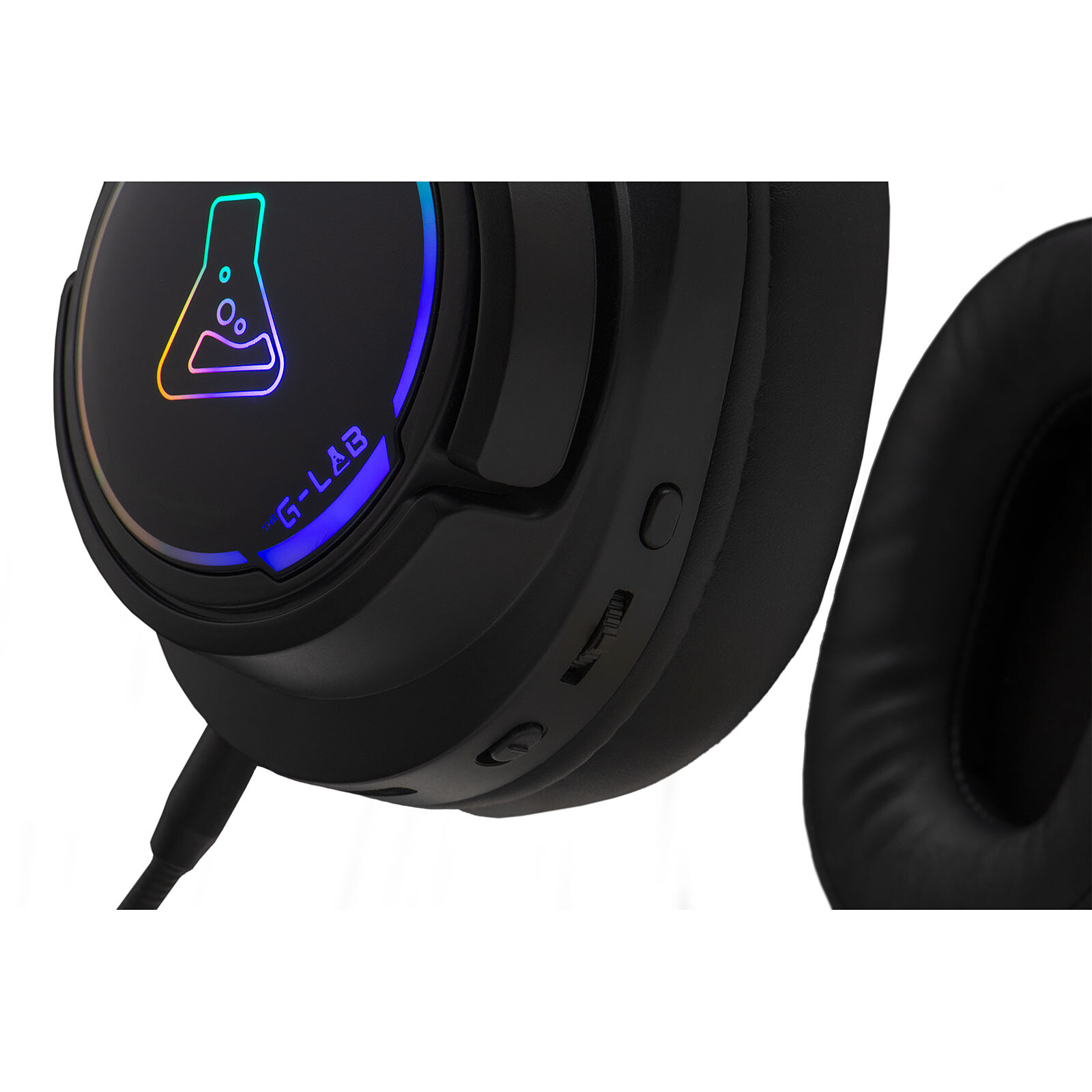 The G-LAB KORP-IRIDIUM Stereo Noir - Micro-casque - grosbill-pro.com - 4